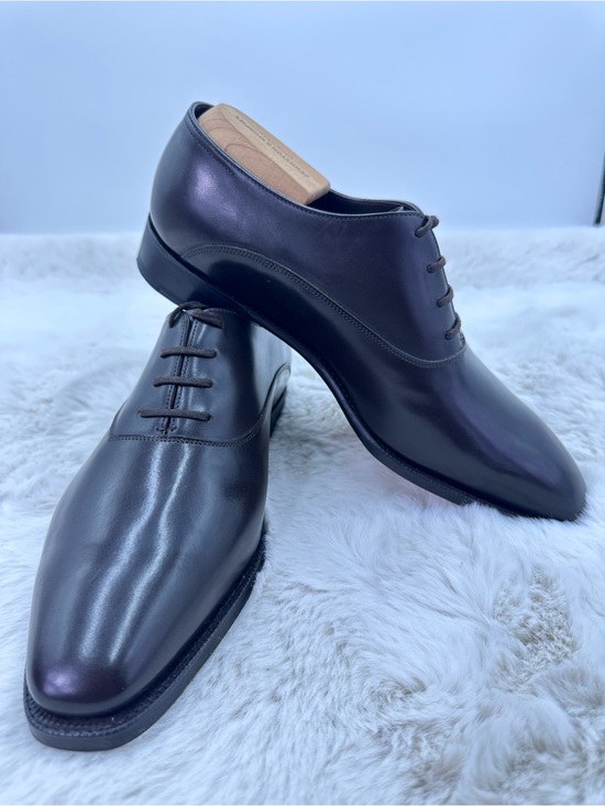 John Lobb Becketts Dark Brown Misty Oxfords UK 9EE US 10EE New main image 9